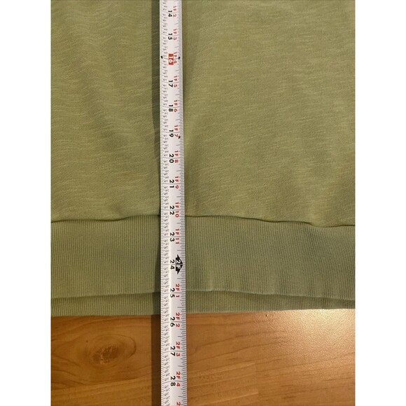 Sweaty Betty Sweatshirt Green Crewneck Pullover Athleisure Lounge Active Size XL - Picture 11 of 13